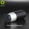 Cosmetic plastic airless pump bottle 100ml spray bottle mens skincare packaging black for personal care